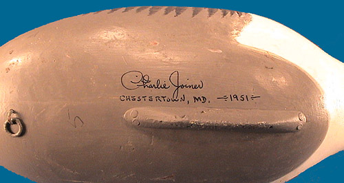 Charlie Joiner 1951 Canada Goose, super nice!