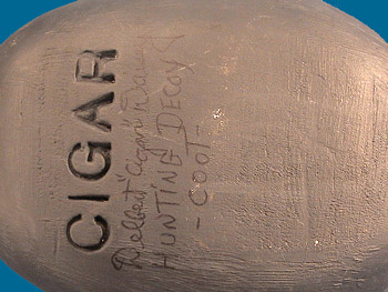 Scarce Cigar Daisey Coot decoy