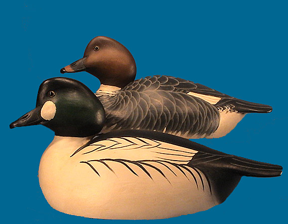 Grayson Chesser Goldeneye Decoy pair