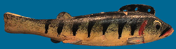 Oscar Peterson Perch fish decoy