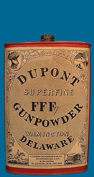 Dupont Gunpowder Tin