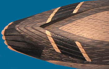 Marter Mallard wing tip & tail detail
