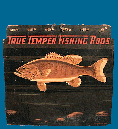 True Temper fishing rod holder