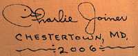 Joiner Mallard signature