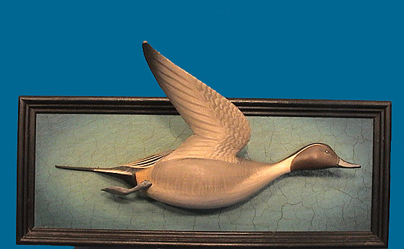 Marty Hanson mini flying drake Pintail